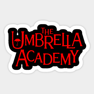 Umbrella Academy Red Sticker